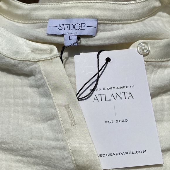 S’EDGE Reeves Top in Frosting size Large - Picture 10 of 10